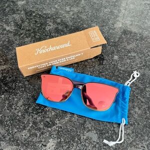 Knockaround Sunglasses with Red Lenses